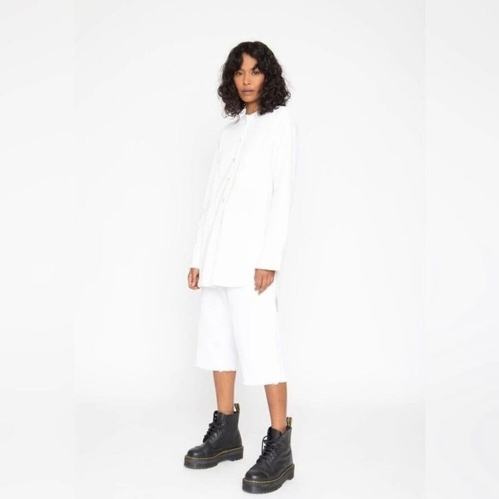 Free People x Sandrine Rose - NWT White Denim Shirt